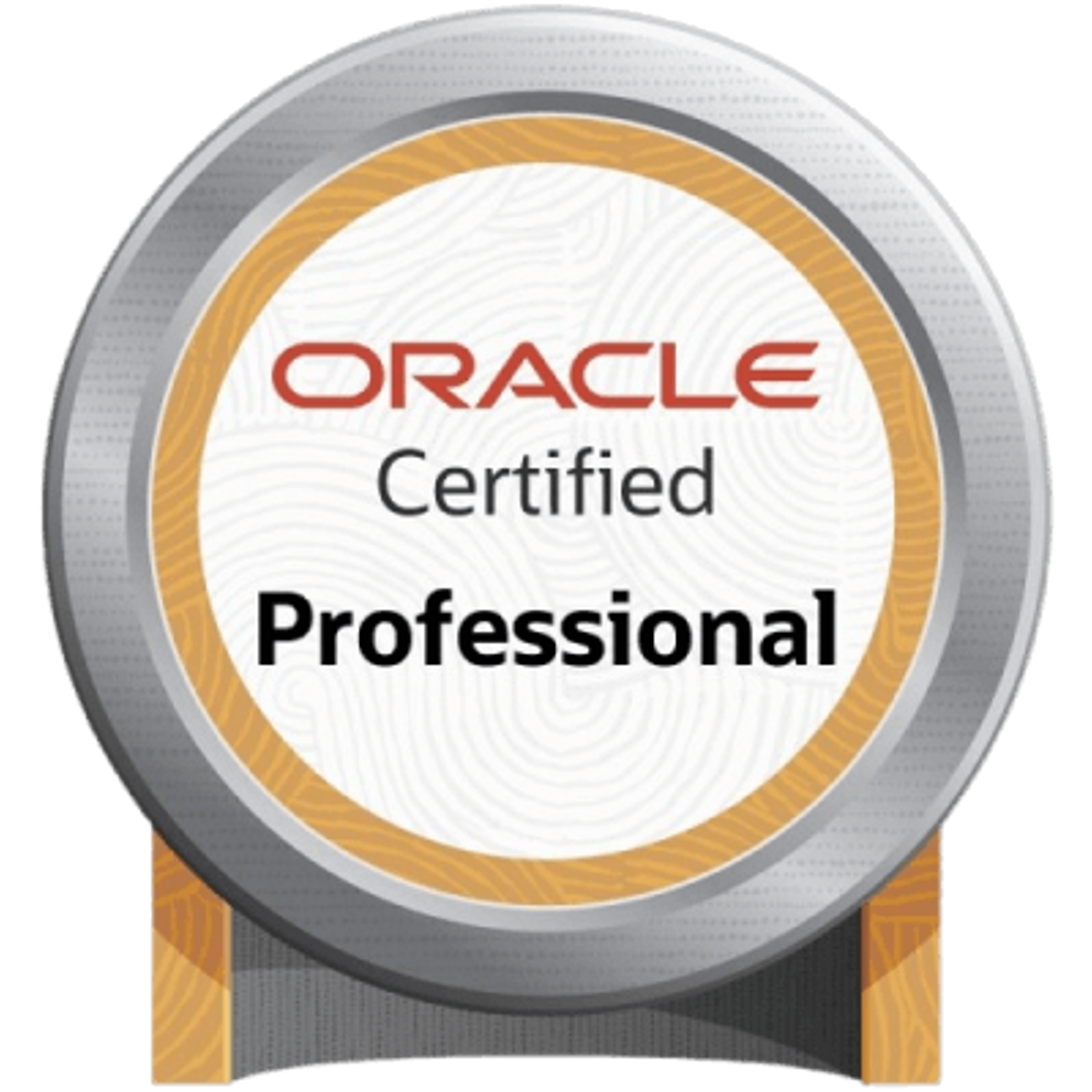 Certificado de profissional Oracle